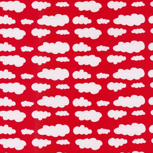 Jersey Swafing - Wolken - Rot